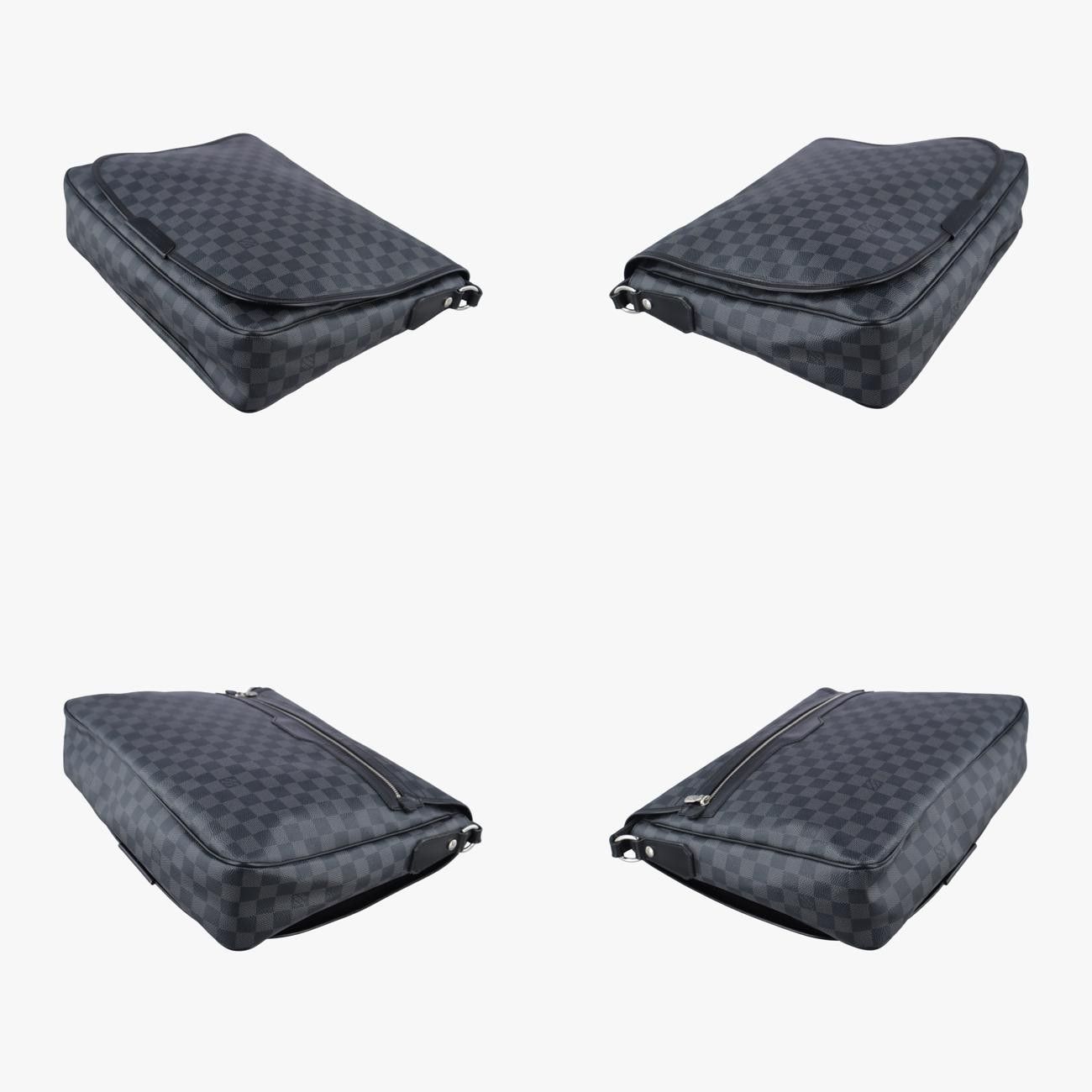 とおる様　ルイヴィトン ダミエ グラフィット ダニエルMM N58029 レザー ルイヴィトンLouis VuittonダニエルMM ノワール ダミエグラフィット