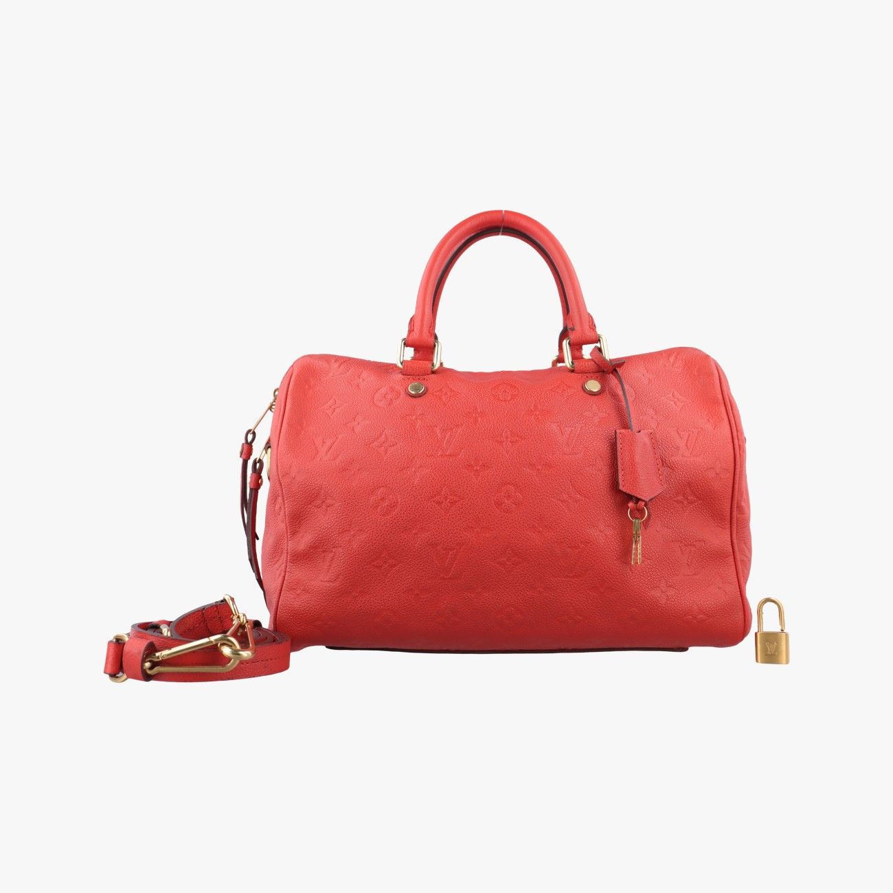 ルイヴィトンLouis Vuittonスピーディバンドリエール30 オリアン モノグラム アンプラント M 40756 AH 2163