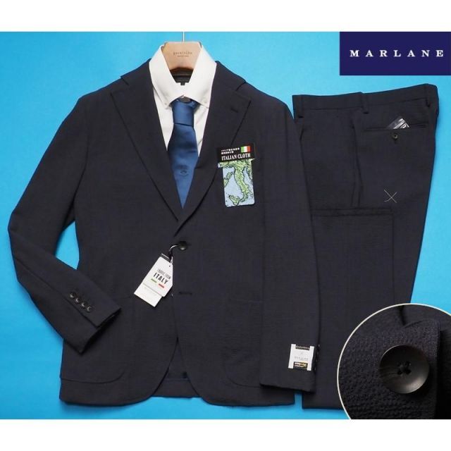 新品8.6万円 大手百貨店扱い 春夏『MARLANE マルラーネ 伊製生地』シア