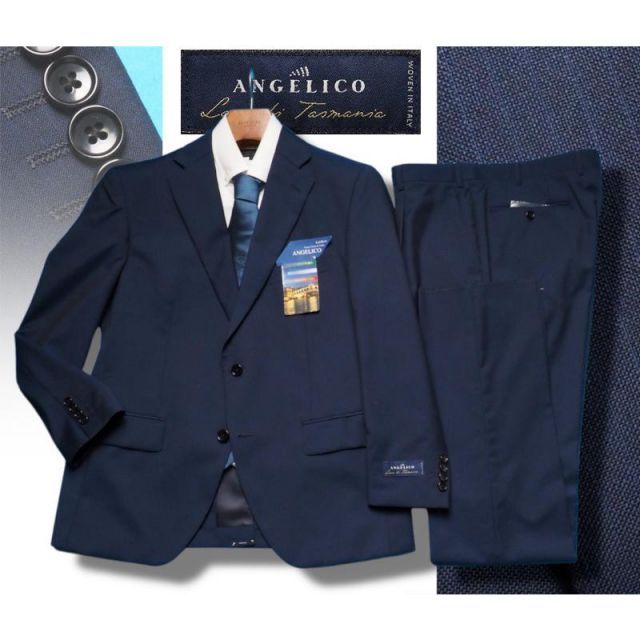 新品8万円 大手百貨店扱い 日本製 春夏『 ANGELICO アンジェリコ 伊製