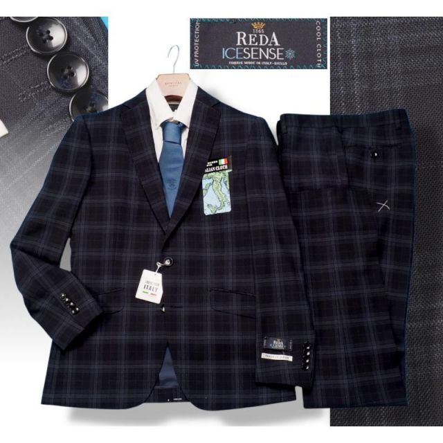 新品9.7万円 大手百貨店扱い 日本製 春夏『REDA レダ ICESENSE 伊製