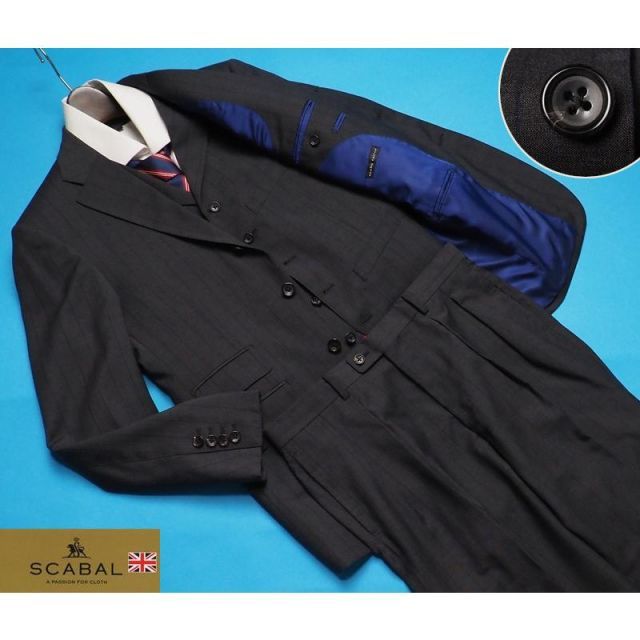 新品サンプル16.6万円 azabu tailor 麻布テーラー 春夏『Scabal