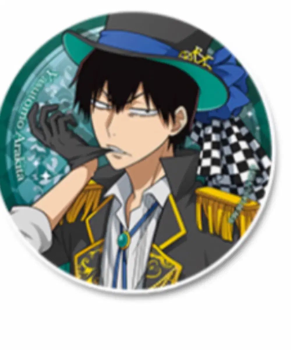 弱虫ペダル 荒北靖友 怪盗缶バッジ - メルカリ