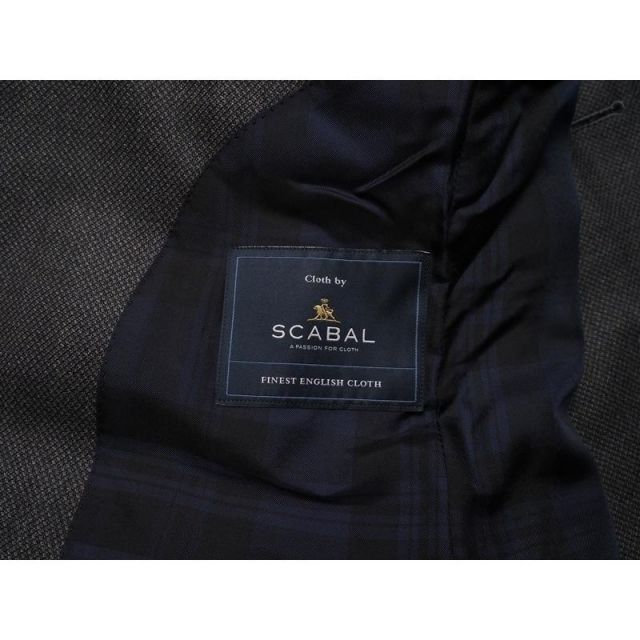 新品サンプル azabu tailor 麻布テーラー 秋冬『Scabal スキャバル