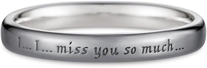 ユートレジャー TVアニメ 進撃の巨人 グッズ リング 指輪 シンプルメッセージリング The Final Season ver ミカサ アッカーマン シルバー ブラックコーティング キャラ その他 A