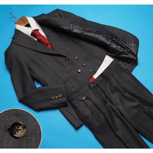 新品サンプル azabu tailor 麻布テーラー 秋冬『Scabal スキャバル