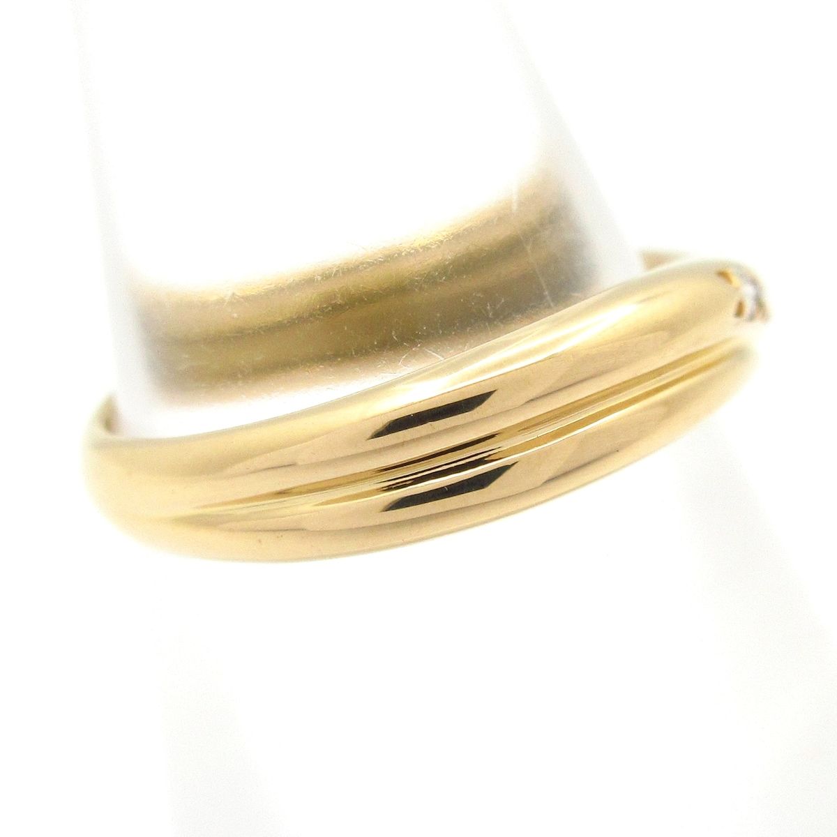 VENDOME ヴァンドーム青山 リング - K 18 YG×ダイヤモンド 5 Pダイヤ