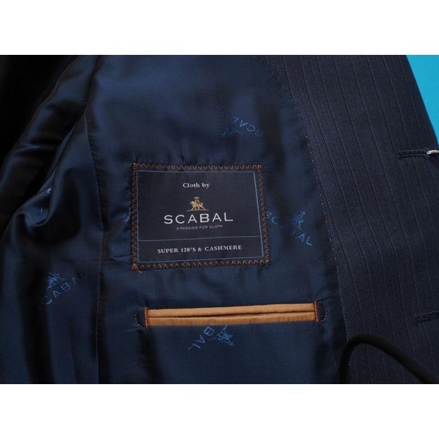新品20.6万円 大手百貨店扱い 秋冬 日本製『Scabal スキャバル 英国製