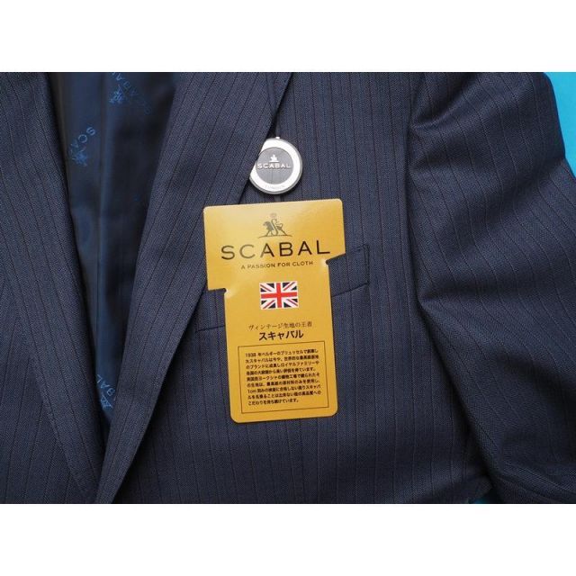 新品20.6万円 大手百貨店扱い 秋冬 日本製『Scabal スキャバル 英国製
