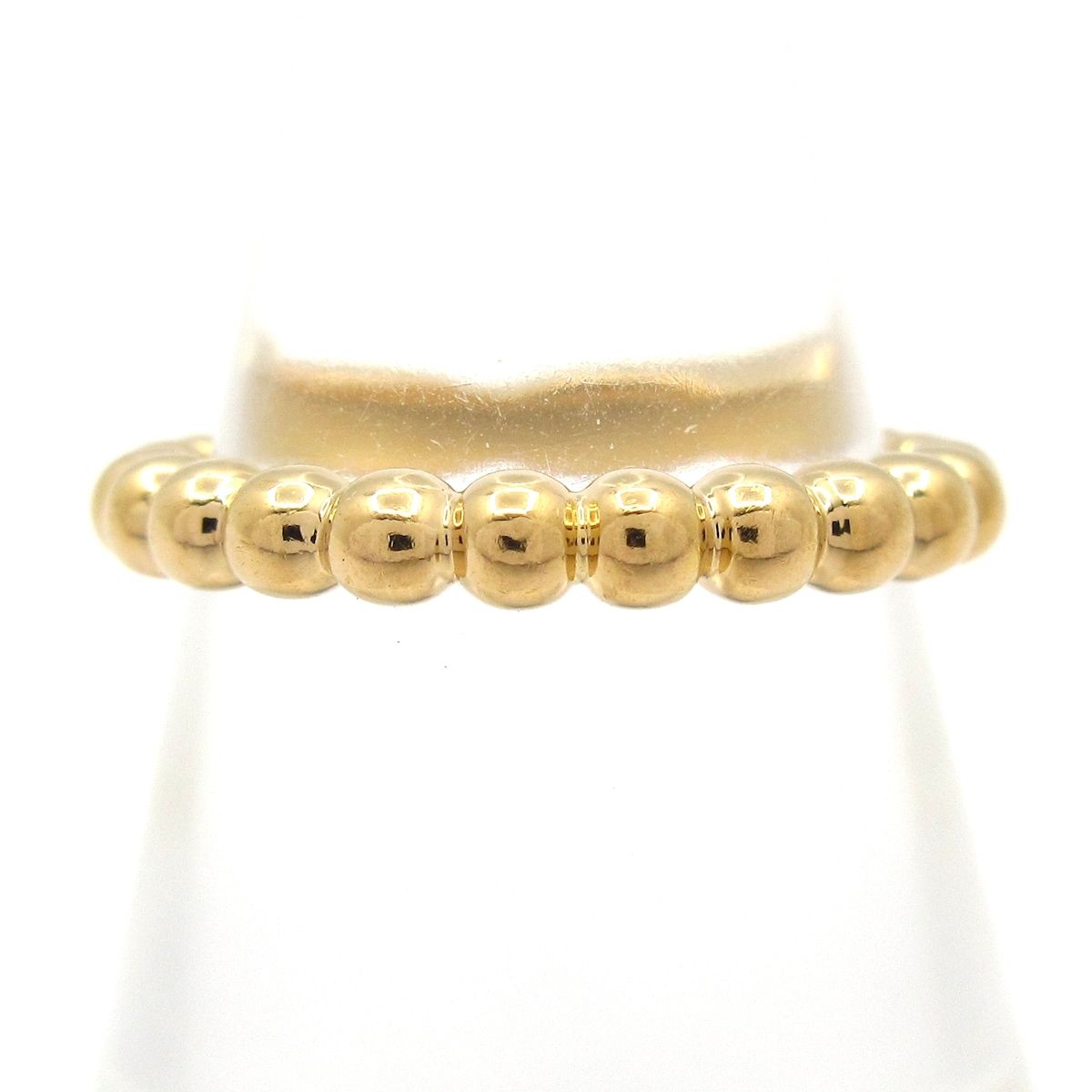 Van Cleef Arpels ヴァンクリーフ アーペル リング 52 ペルレ ゴールドパール ミディアム K 18 YG