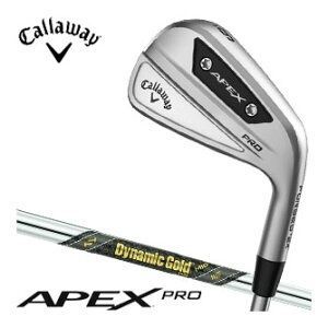 キャロウェイ エイペックス PRO アイアン 6本セット[＃5-P] ダイナミックゴールド MID115 シャフト