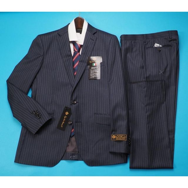 新品12.9万円 大手百貨店扱い 春秋『ロロピアーナ Super130S 伊製生地