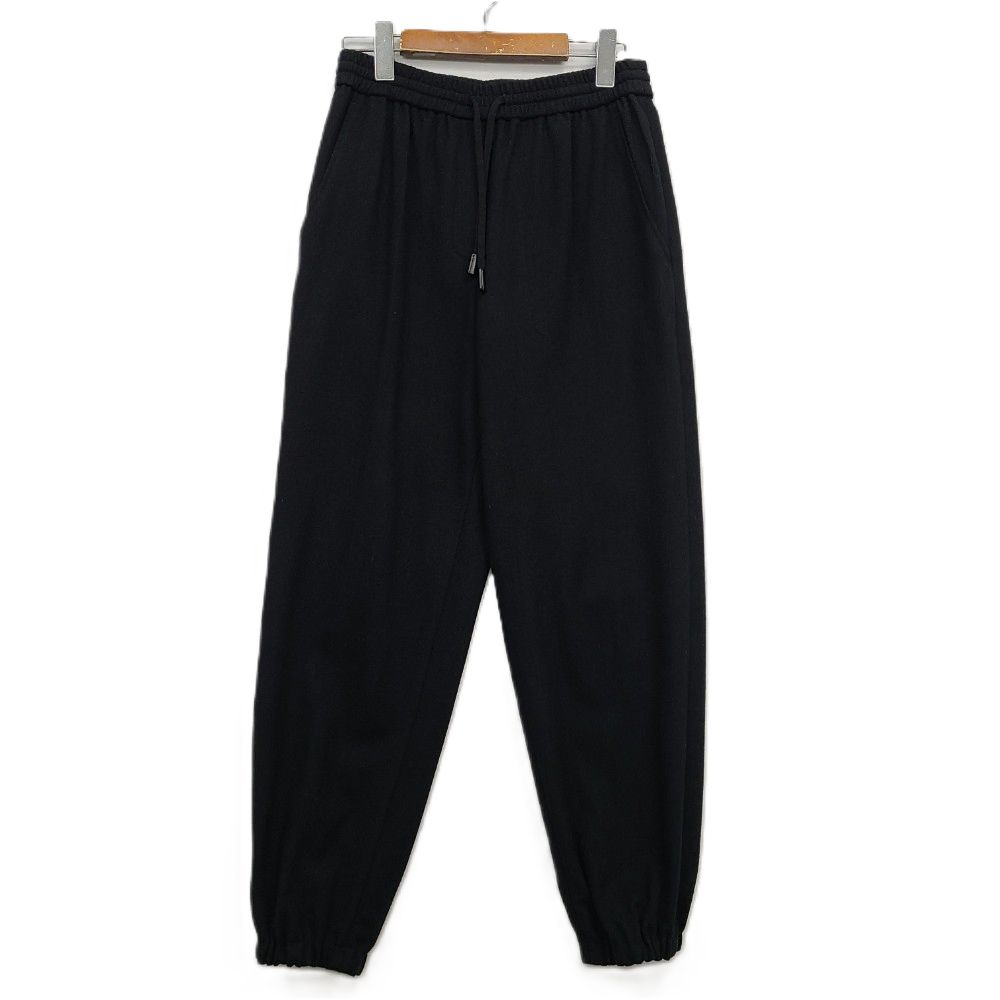 the | S 2025 ss ブラック ウール カシミア ジョガーパンツ アリス