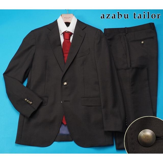 【新品未使用】麻布テーラー サンプル品 ジャケット 46 春秋 新品サンプル azabu tailor 麻布テーラー 春秋『WORLD TRAVELER 国産