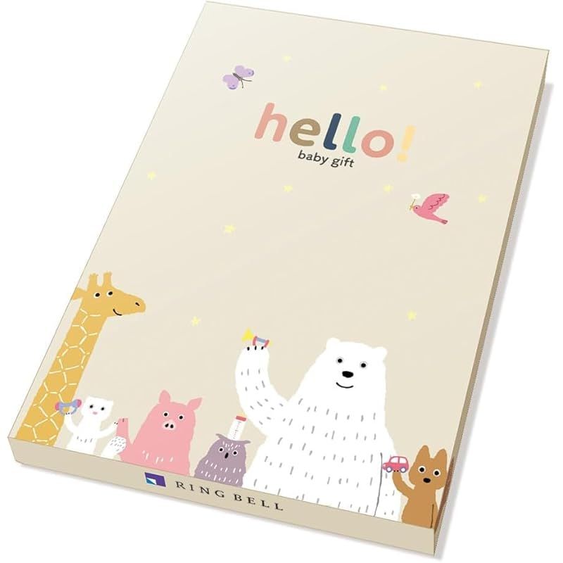 RING BELL リンベル 御祝のし付き 出産祝い カタログギフト hello! baby gift くま お取り寄せ ギフト 贈答 お祝い くまコース 1