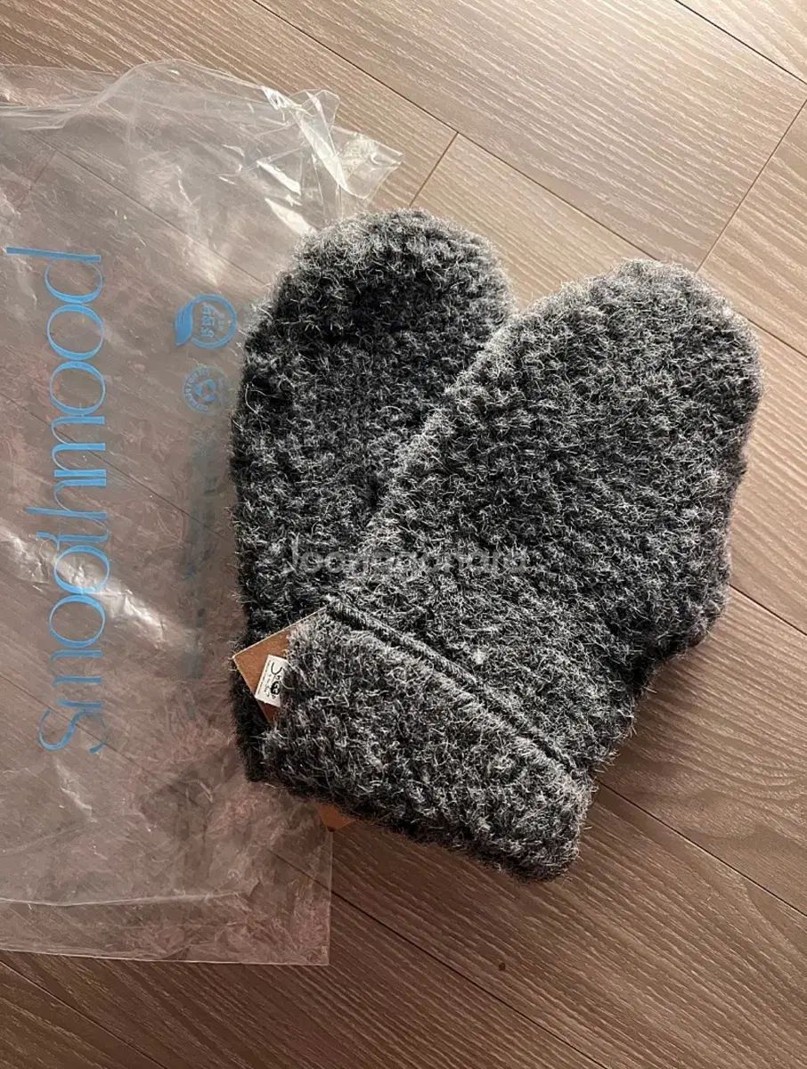 スムードムード 手袋 Mitten Freeze Dark Gray
