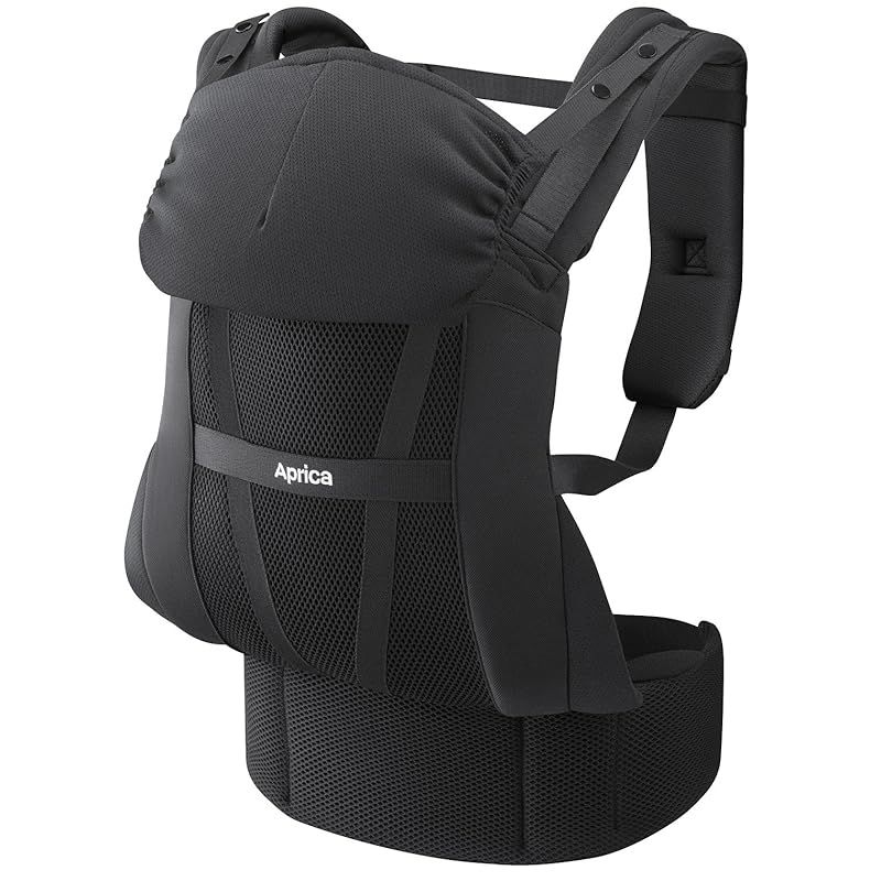Aprica アップリカ 抱っこ紐 コランハグ ライト 0か月から36か月まで 新生児から使える 横抱っこ 5 WAY ブラック 0
