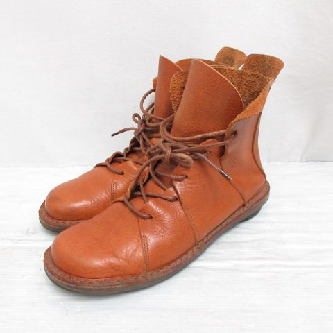 トリッペン trippen NOMAD WAW ノマド レザー ショート ブーツ 37 23.5