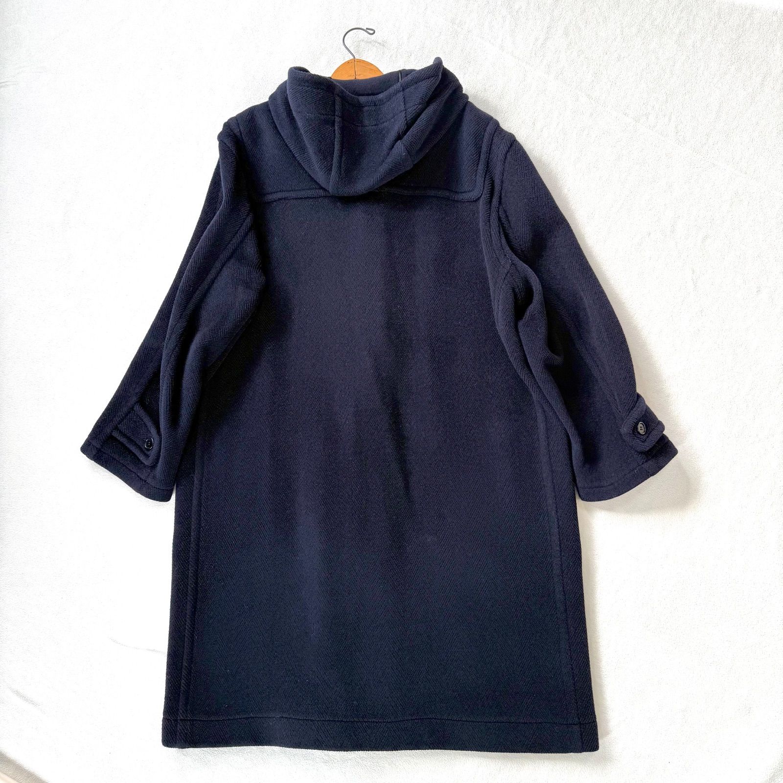 良品・M✨ミツミネ ヘリンボーン生地 ウール MOORBROOK ダッフルコート