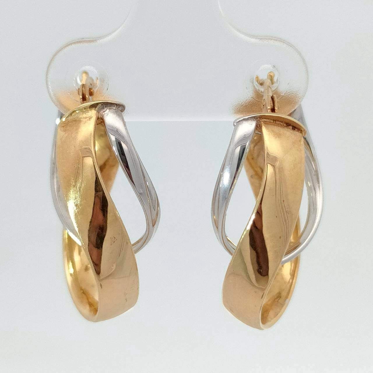 18金 K 18 デザインピアス レディース 3 68 g D 715