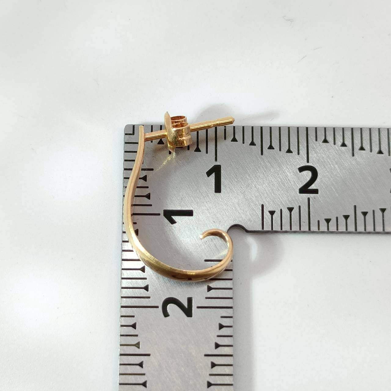 18金 K 18 デザインピアス レディース 1.47 g D 716 ピアス(両耳用) アクセサリー レディース