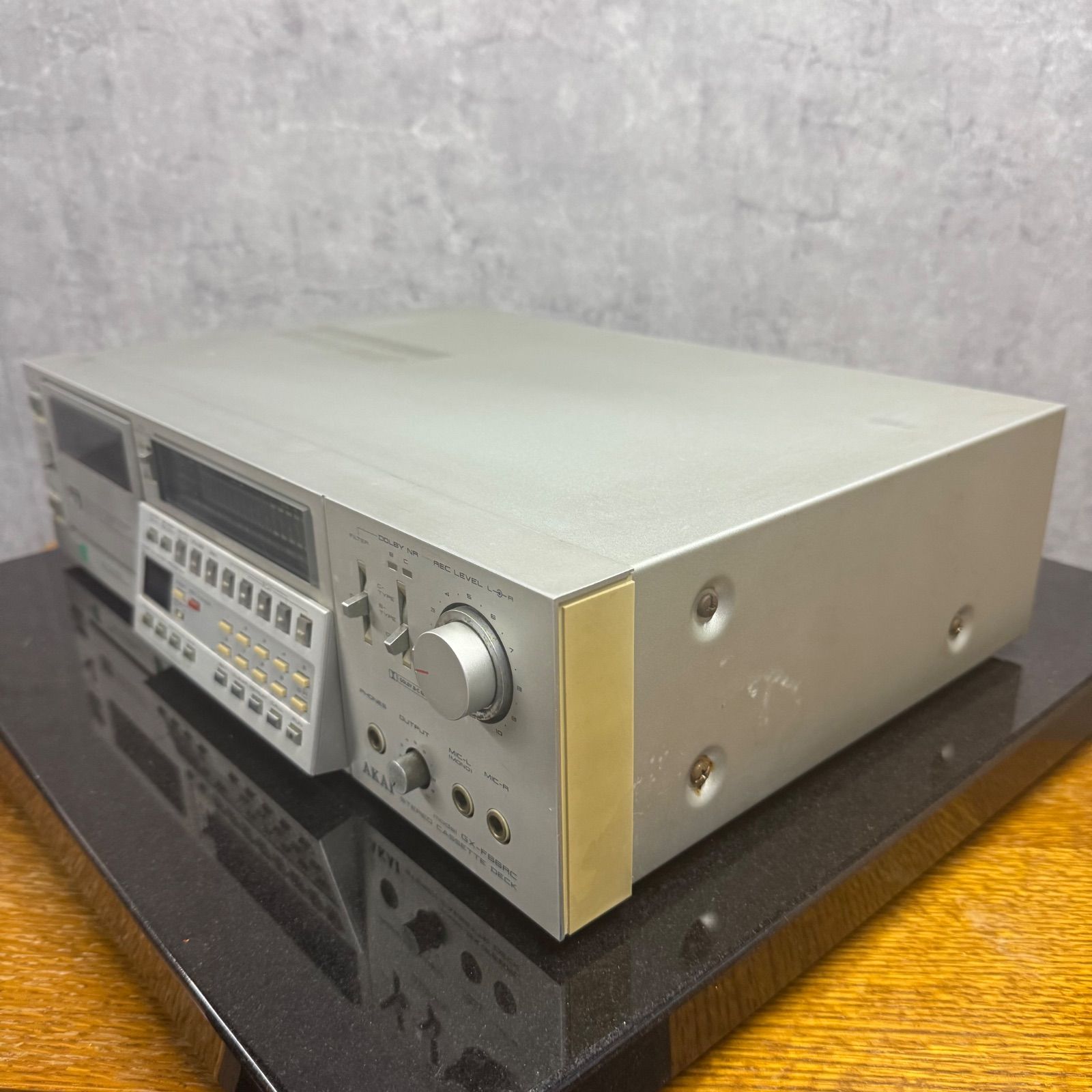 名機 AKAI GX-F66RC カセットデッキ ｜ガラスヘッド搭載 高音質デッキ