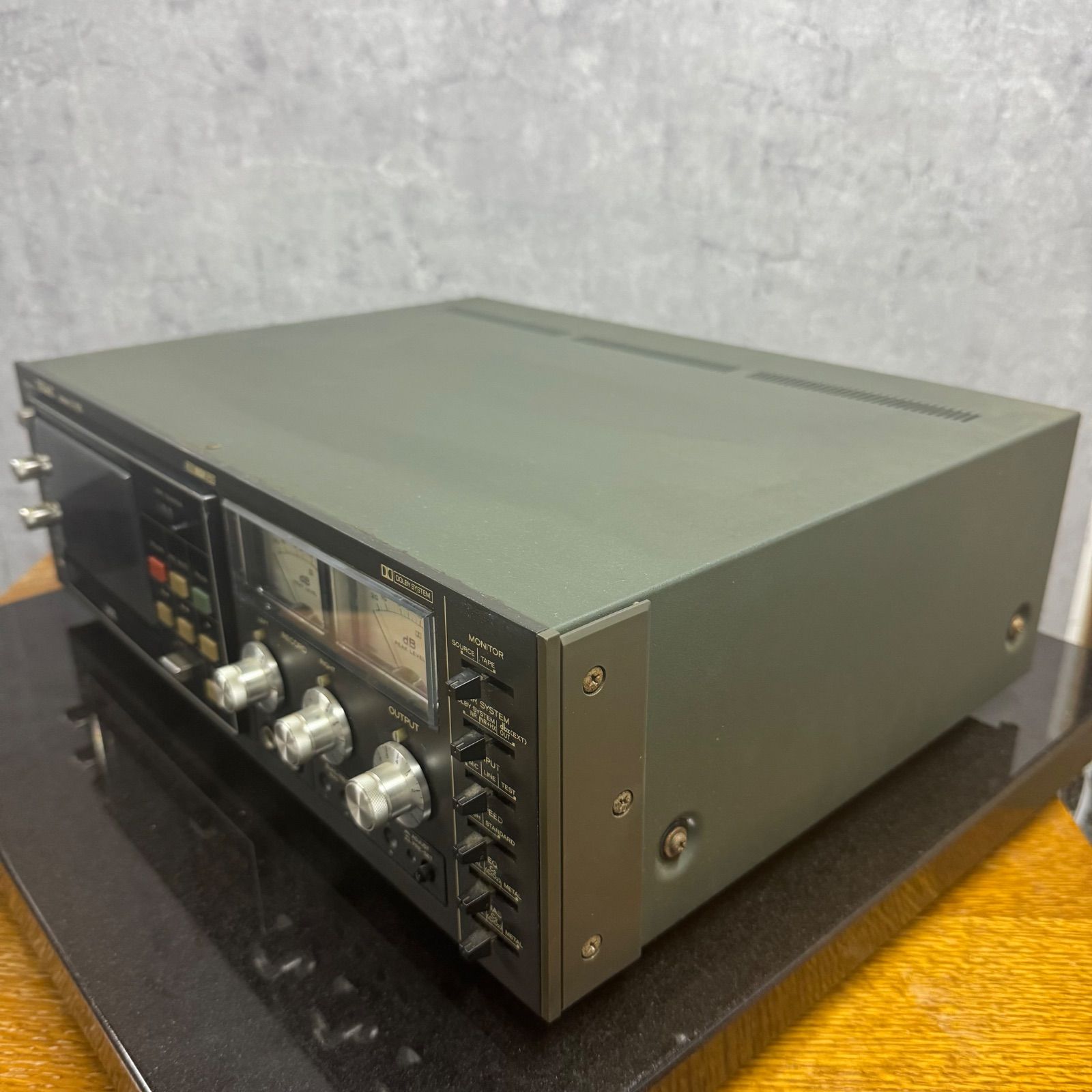 銘機】TEAC C-3X 名機カセットデッキ｜高音質モデル 3ヘッドシングル