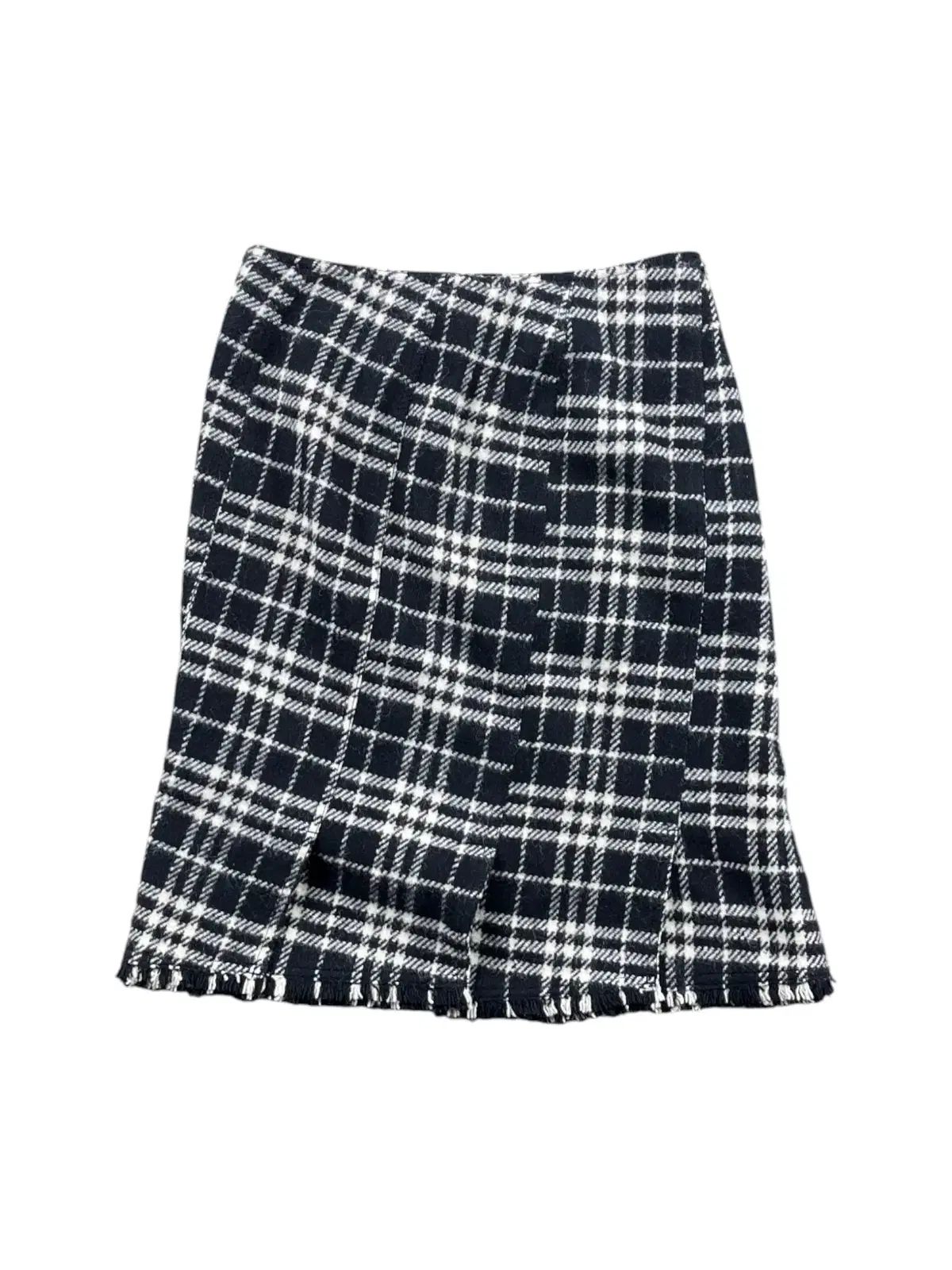 BURBERRY ウール チェックパターン スカート