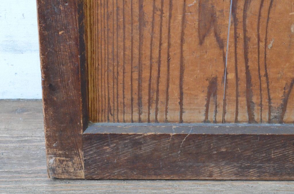 幅広ガラス戸 アンティーク建具