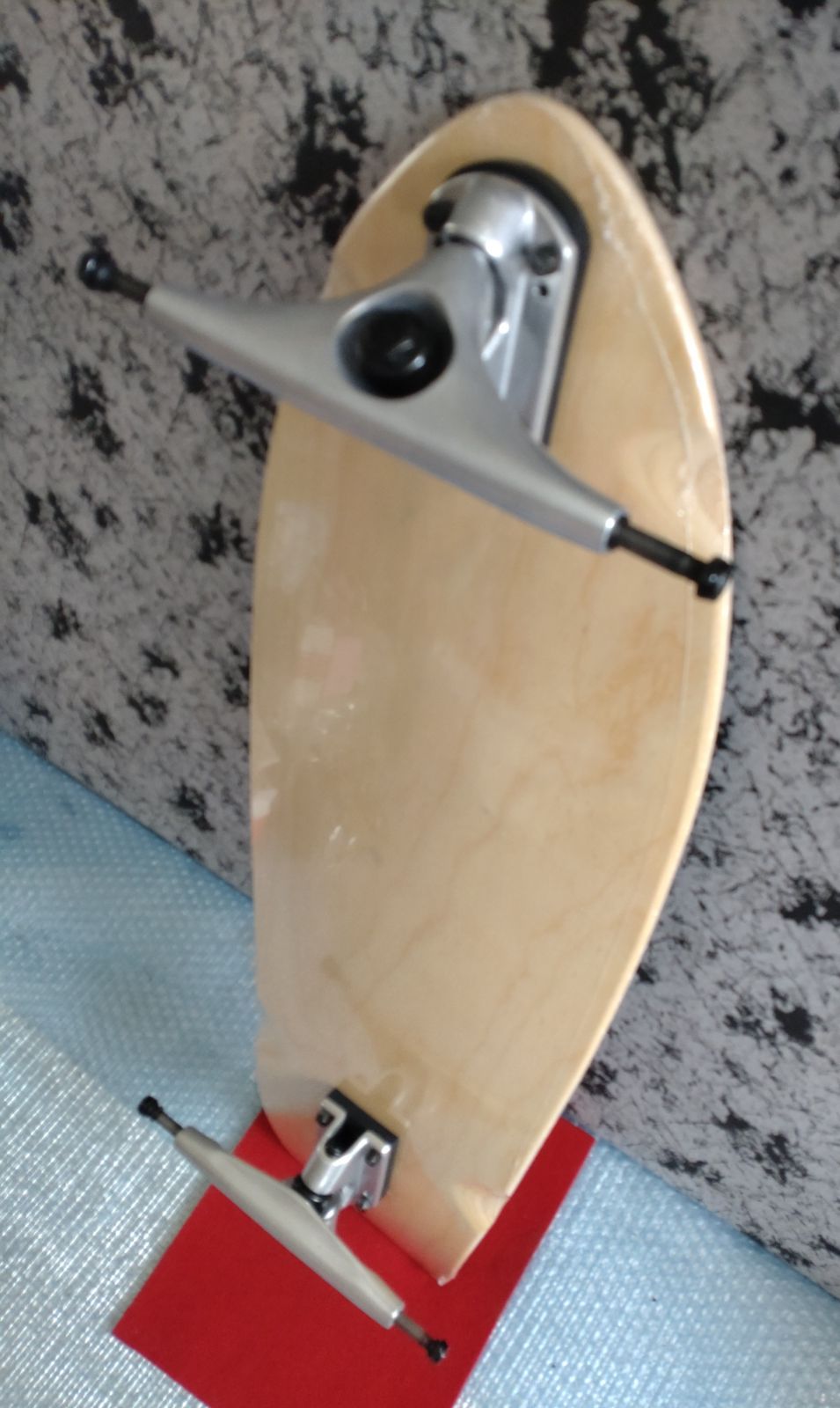 前後カービングトラック搭載 税送料3030込み WOOD 31 5 カスタム あとウイールのみでコンプリート