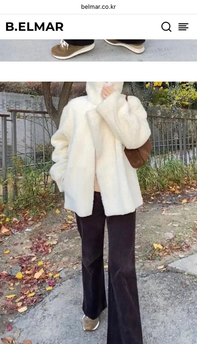 BL麻コーデュロイパンツ ダークブラウン 55