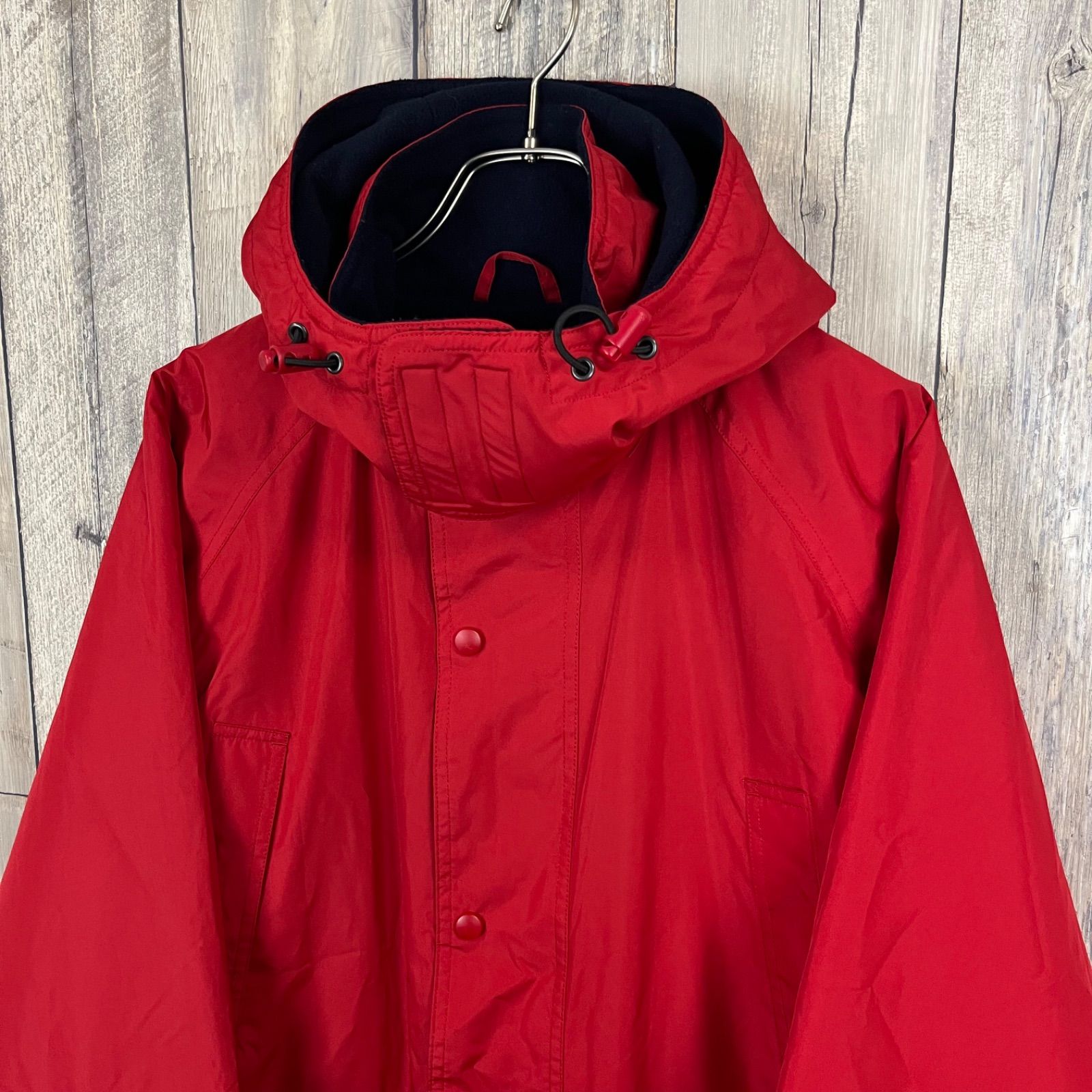 OLD UNIQLO 90s 紺タグ ユニクロ フード取り外し可能 フーディー 