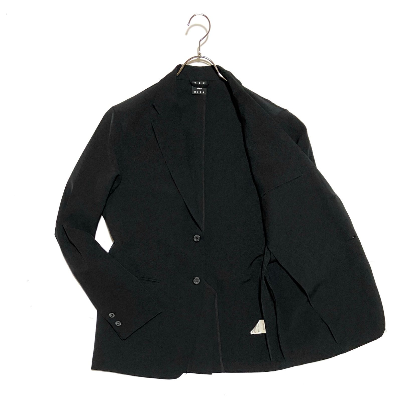 BALANCE ニュー ンス テーラードジャケット 2 B ブラック Lサイズ