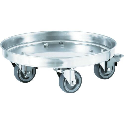 日東 タンク運搬用ステンレス台車 ＳＳゴム車 適用サイズ４７ ４７Ｈ