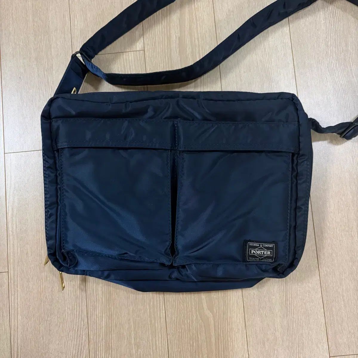 吉田ポーター porter タンカー ショルダーバッグ ネイビー large L