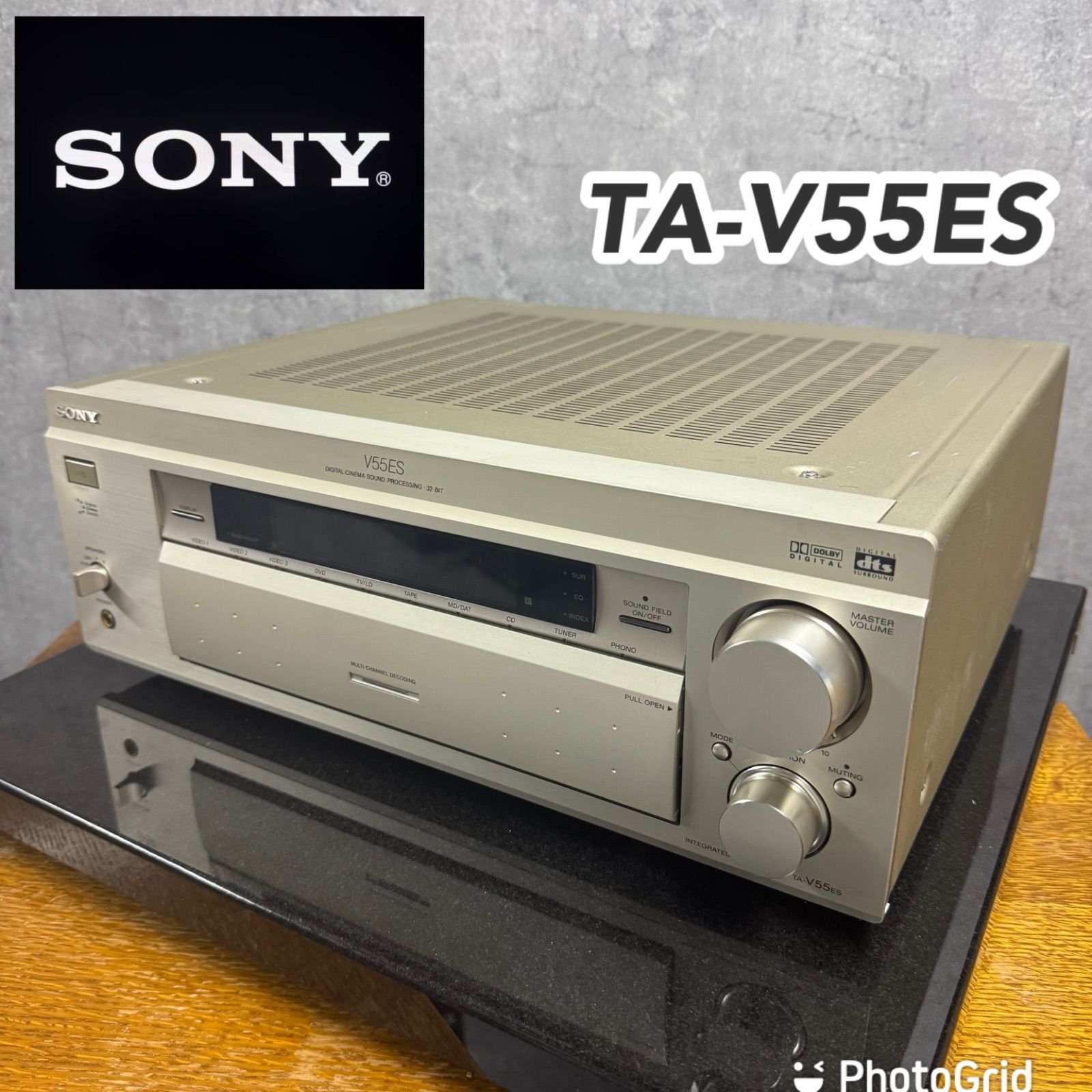 【定價12萬日圓】厚重・高密度音質 SONY 索尼 TA-V55ES 高級綜合擴大機｜ES系列名機 Integrated 的縮圖