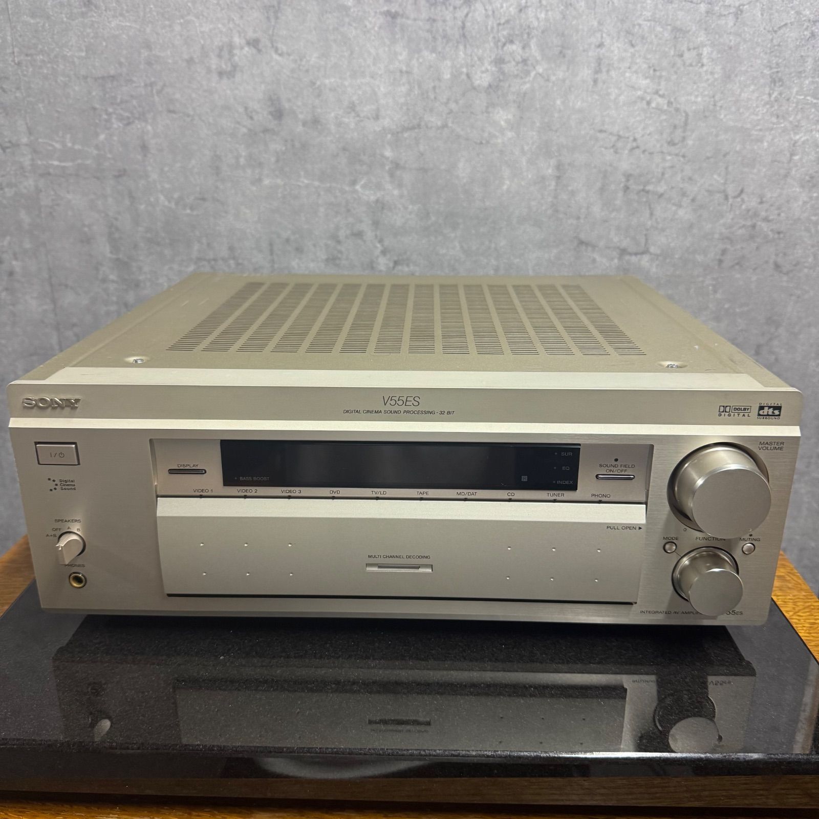定価12万円 重厚 高密度音 SONY ソニー TA-V 55 ES プリメインアンプ｜ESシリーズ名機 インテグレーテッド