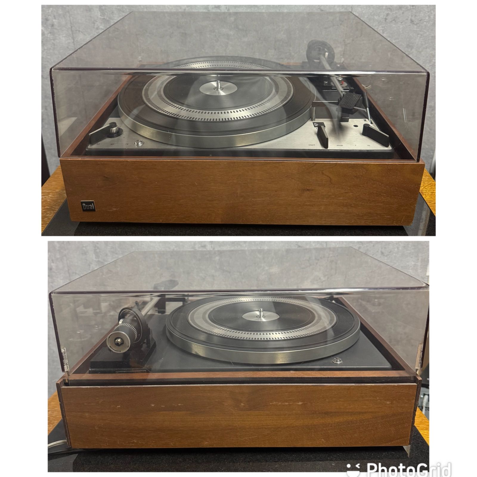 名機 魅惑の音 Dual 1219 名機ターンテーブル 高音質レコードプレーヤー 3速 アイドラー デュアル