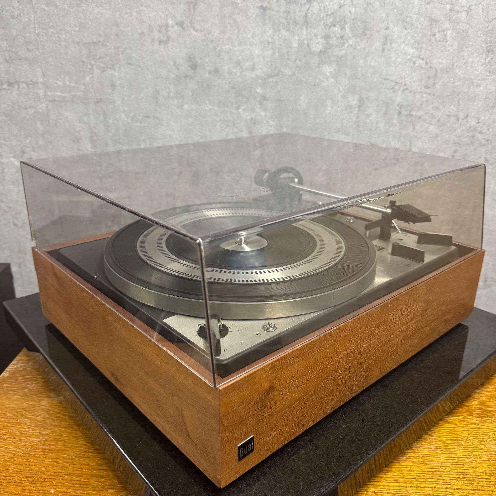  名機 魅惑の音 Dual 1219 名機ターンテーブル 高音質レコードプレーヤー 3速 アイドラー デュアル レコードプレーヤー本体 レコードプレーヤー