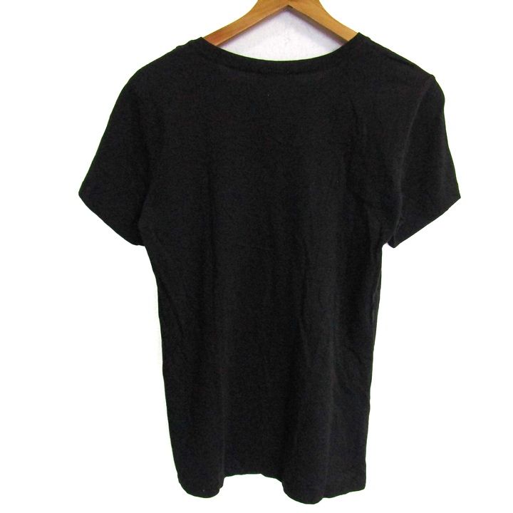 [新品未使用]DIESEL ハートプリント 半袖Tシャツ M ディーゼル 半袖Tシャツ ハートプリント ブランド トップス 黒