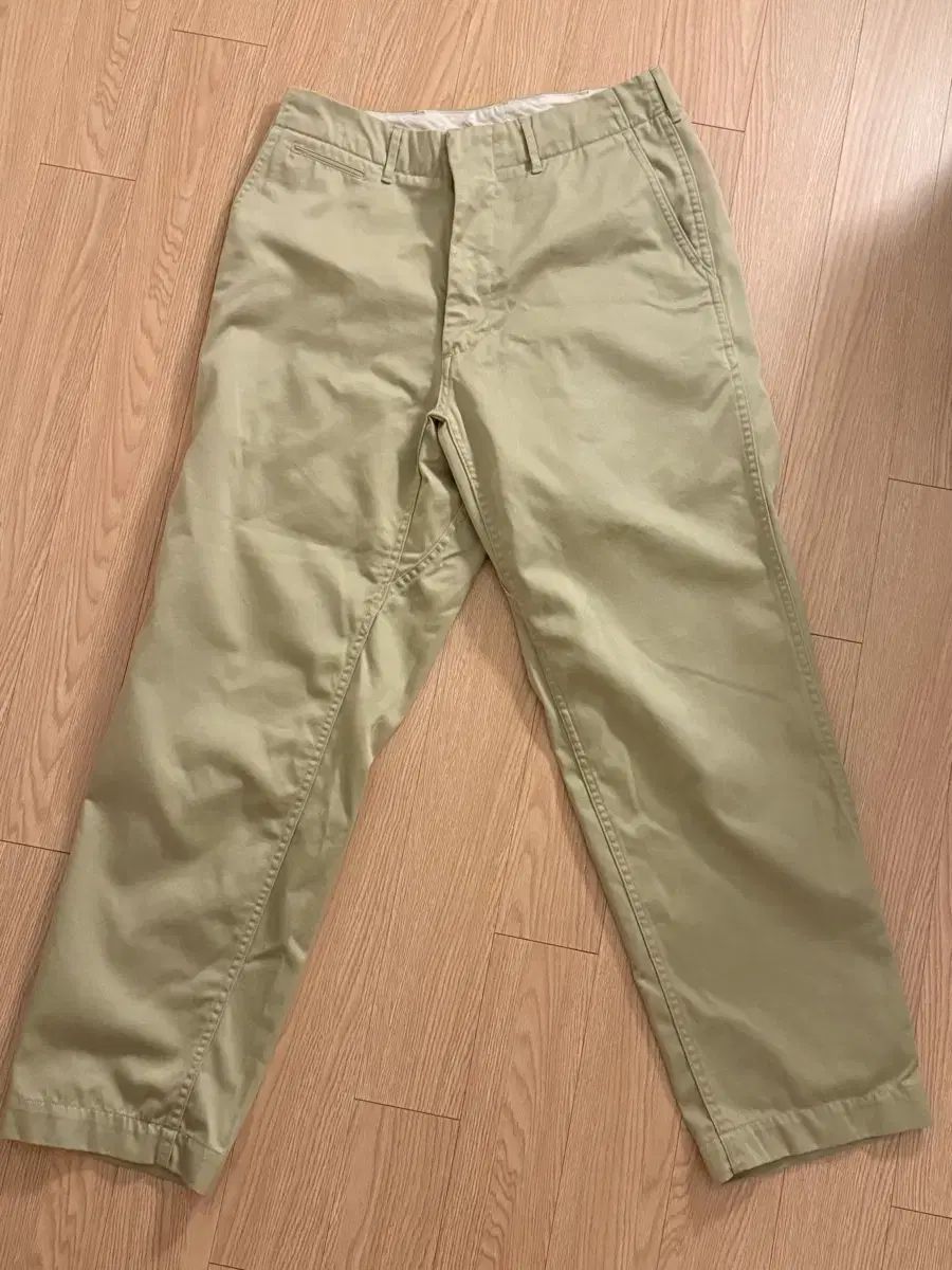 nanamica ワイド チノ カーキ(30) nanamica Wide Chino Pants KHAKI