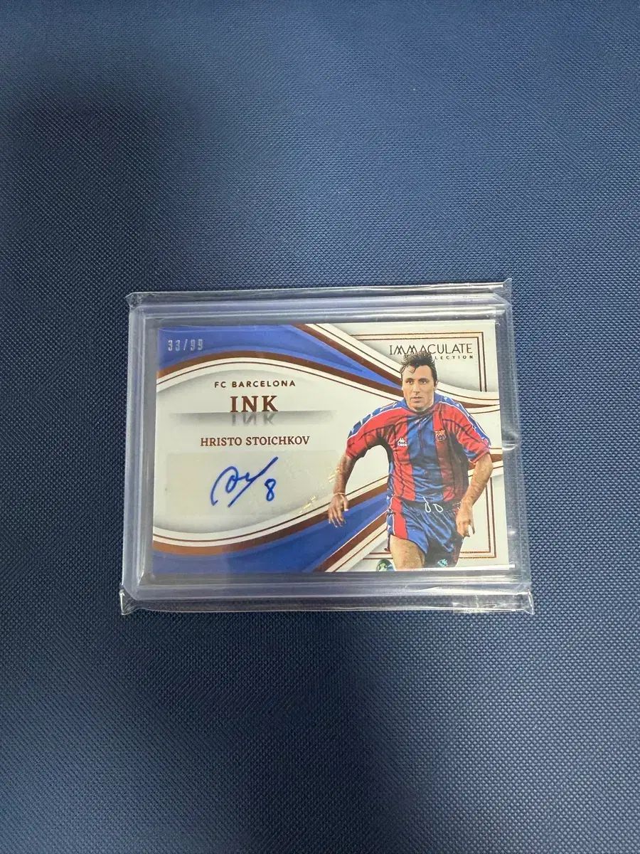 スポーツカード サッカー IMMACULATE ストイチコフ STOICHKOV オート