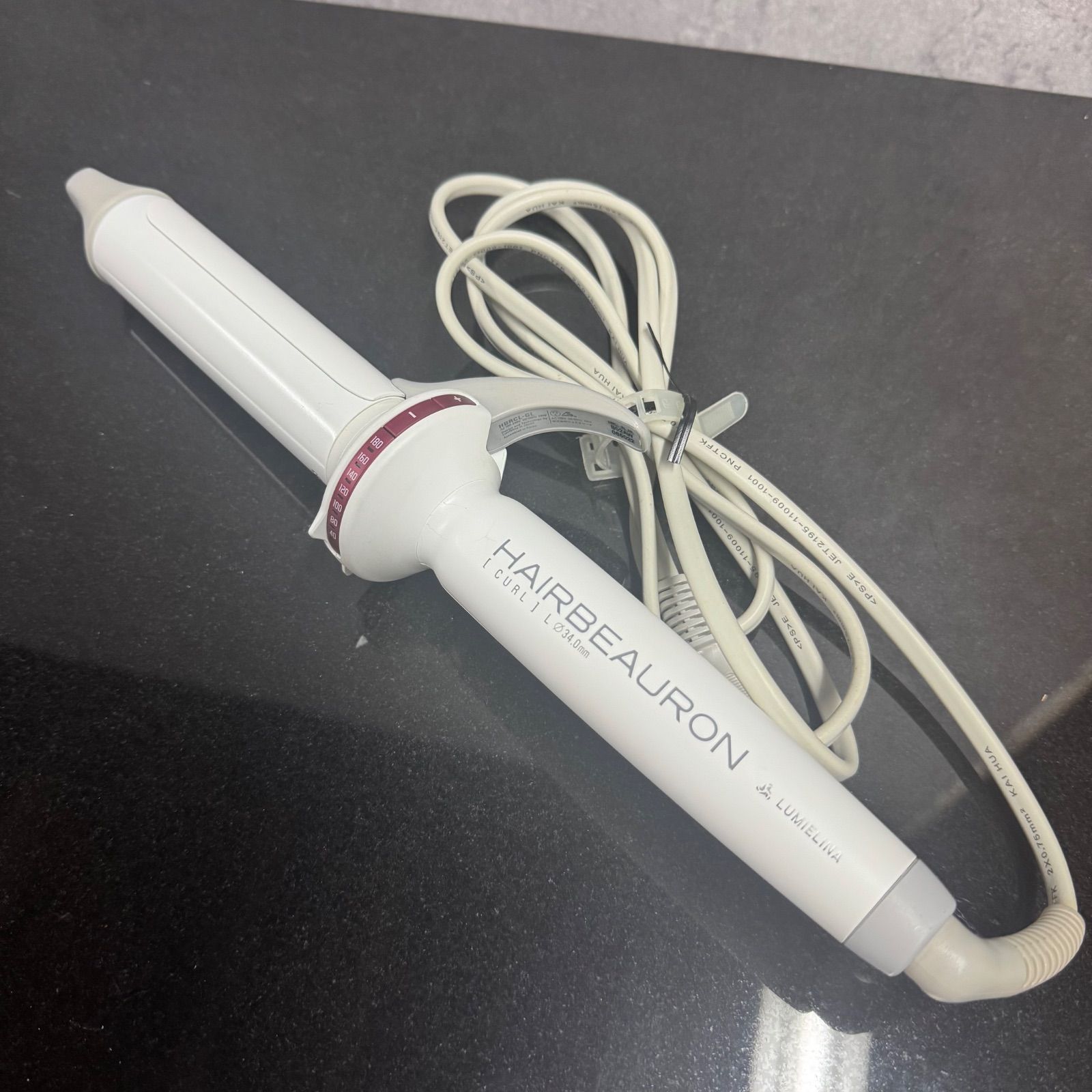艶カールが長持ち Lumielina Curl 34.0 カールアイロン｜美髪カール