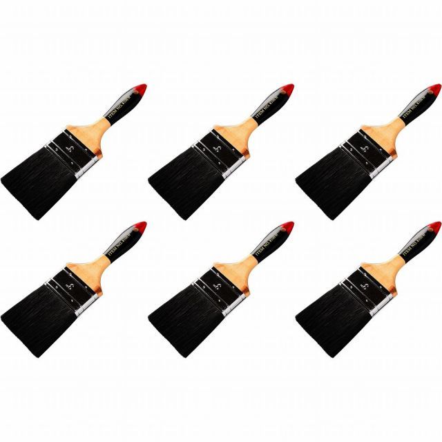 大塚刷毛製造 #8100N中国ラスター 平 黒 3