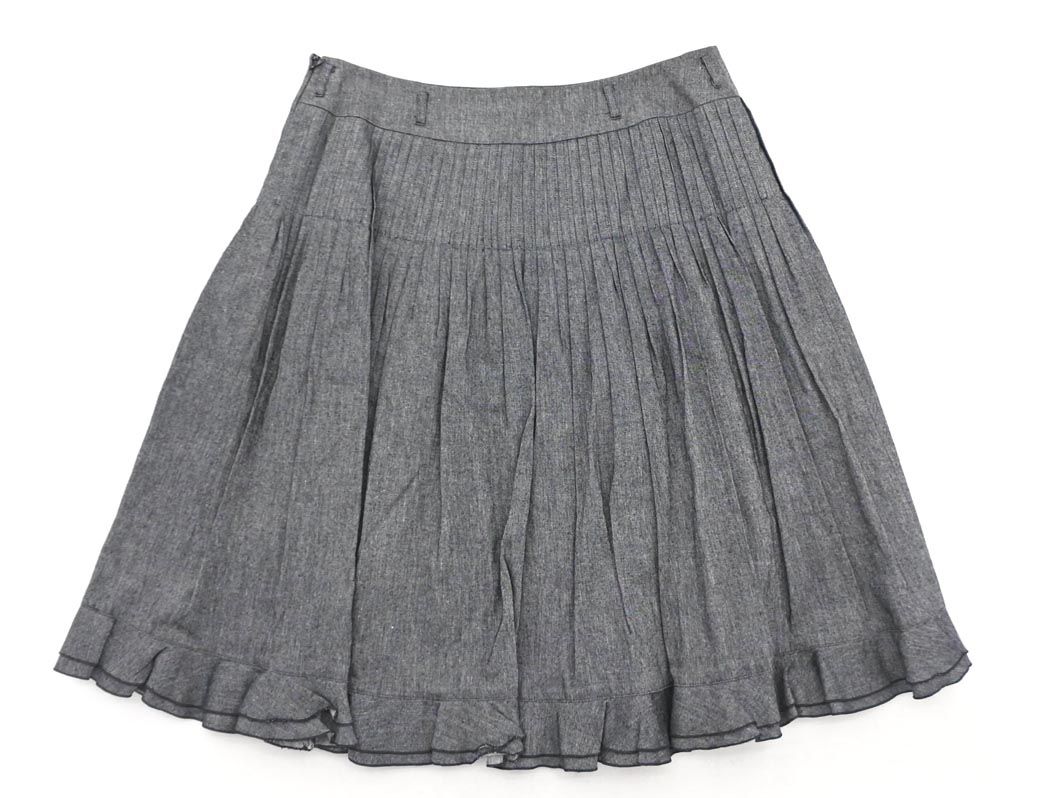 TO BE CHIC トゥービーシック タック フレア スカート size44