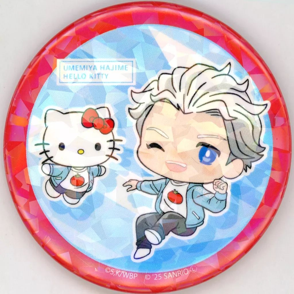 中古】バッジ・ピンズ 梅宮一×ハローキティ 「WIND BREAKER×サンリオ