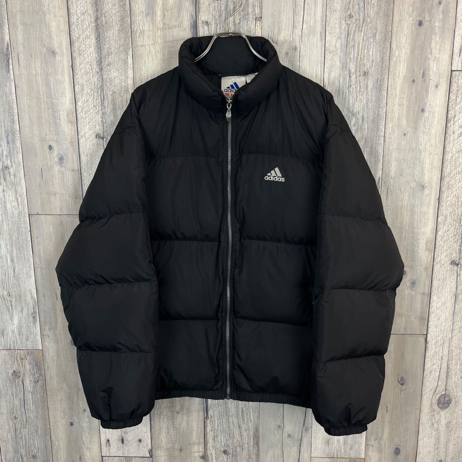 OLD adidas 90s アディダス 3本ライン 肉厚 パンパン ダウンジャケット 