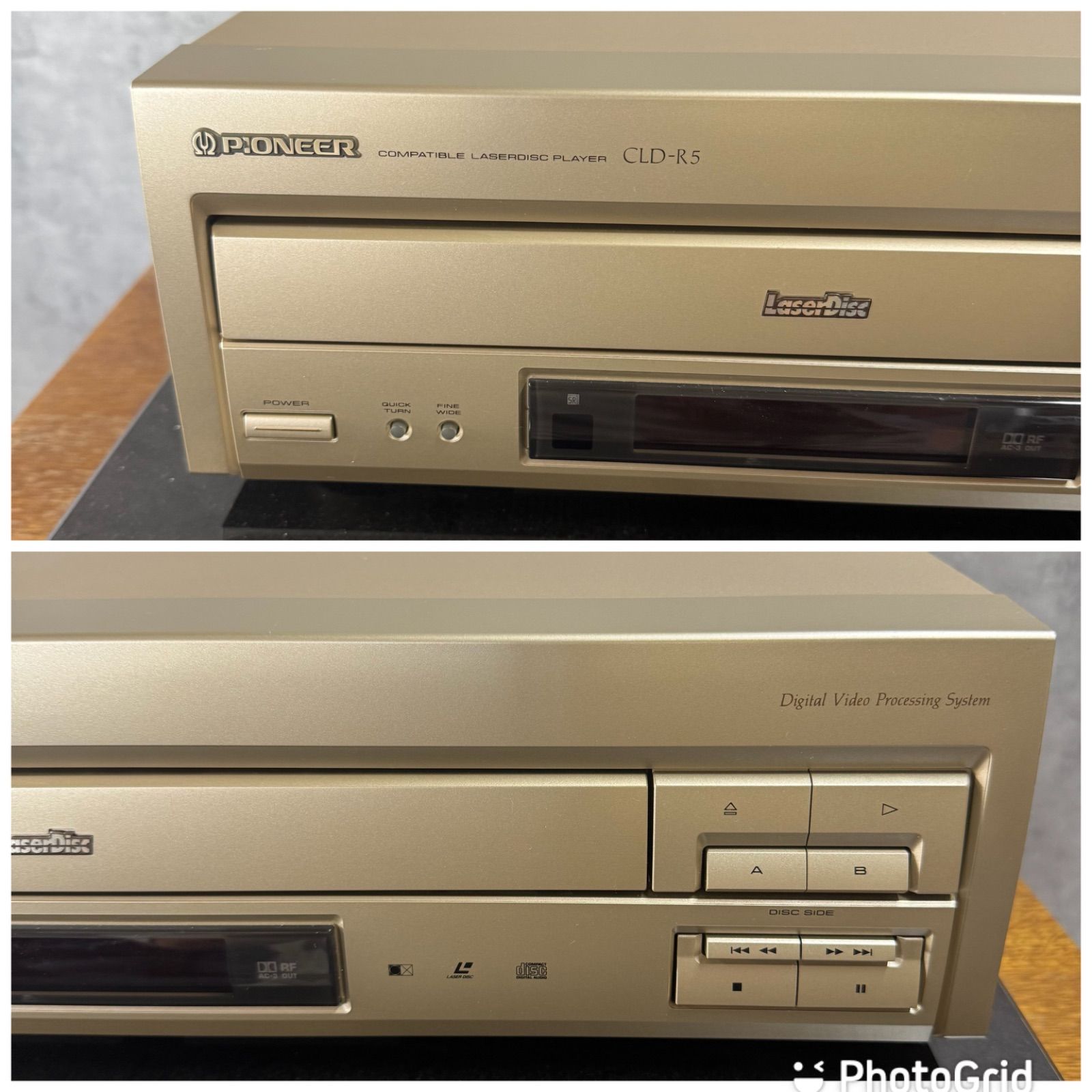 希少・名機LD PIONEER パイオニア CLD-R5 LDプレーヤー｜動作良好・名
