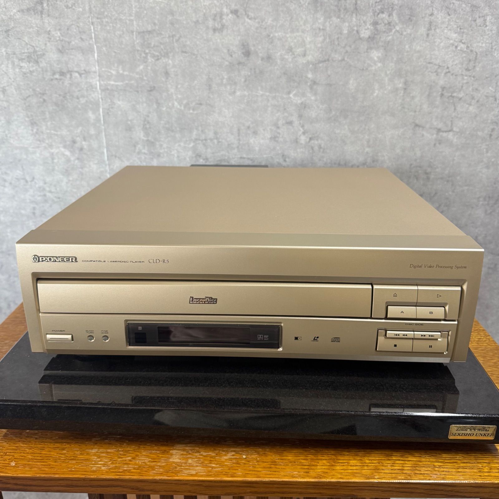 希少・名機LD PIONEER パイオニア CLD-R5 LDプレーヤー｜動作良好・名