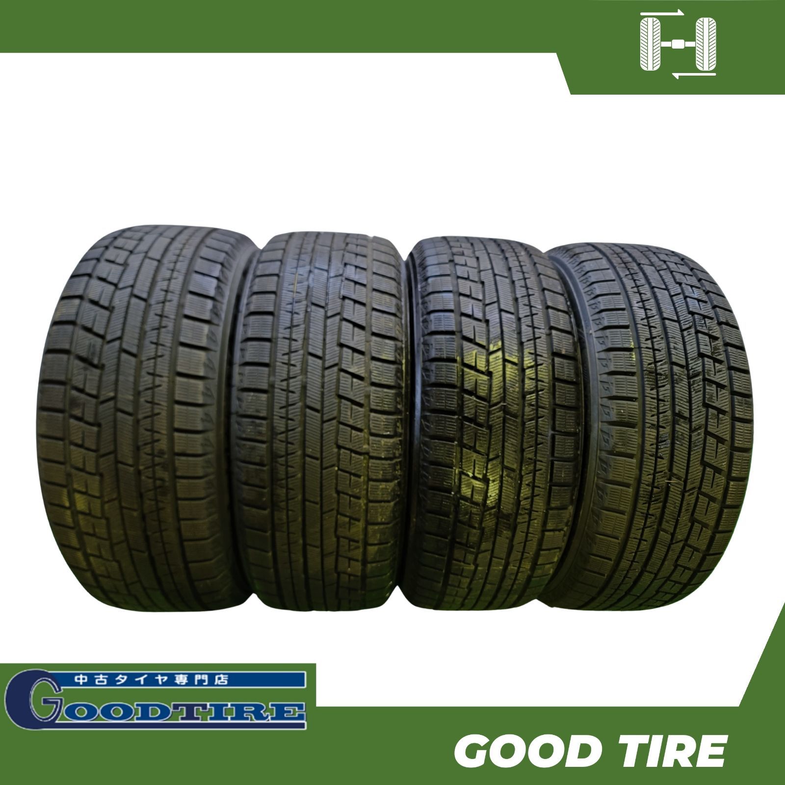 235 50 R 18 ヨコハマ IG 60 2019年製 冬用 4本セット 8分山 タイヤ アルファード ヴェルファイア レクサスLS 7200